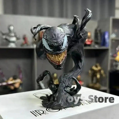 20cm Marvel Venom Anime Figure Customized Model Dolls Resin Action Figurine Decorative Collectible Adult Toys Christmas Gifts