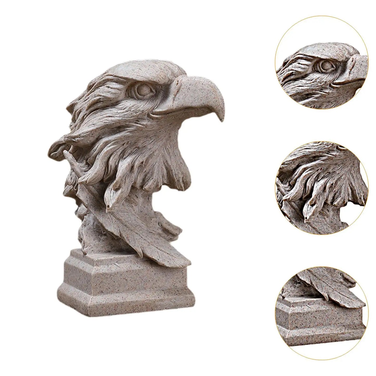 Animal Sculpture Ornament Modern Realistic Gift Tabletop Centerpiece for