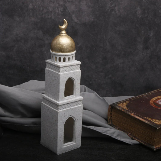 1pc Middle Eastern Style Resin Statue Decor, Indoor Ornament for Living Room, Multi-Room Compatible