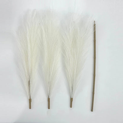 110cm Large Artificial Pampas Grass Fluffy Faux Pampas Grass For Vase Home Wedding Boho Decor Fake Flowers Plants for Decoration
