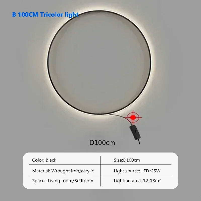 Modern LED Wall Lamps Luxury wall Sconce 80/100/120cm Home Decor For Bedroom Bedside Stairs Living Room Background Lighting