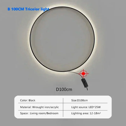 Modern LED Wall Lamps Luxury wall Sconce 80/100/120cm Home Decor For Bedroom Bedside Stairs Living Room Background Lighting