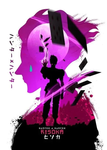 Anime Hunter X Hunter Poster Killua Zoldyck Kurapika Gon Freecss Hisoka Wall Decoration Canvas HD Painting Kawaii Room Decor