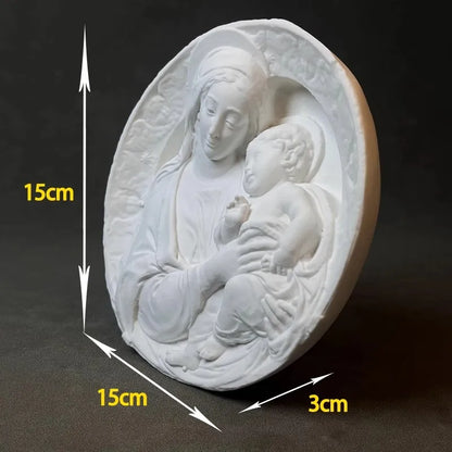 Retro Roman Art Gypsum Sculpture Desktop Ornaments Luxury Home Decor Creative Modern Craft Aesthetic Statue Office Cabinet Decor