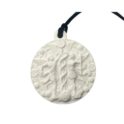 Twelve Zodiac Signs Gypsum Aromatherapy Pendant Car Wardrobe Indoor Modern Art Diffuser Stone Decoration Accesorios Items Gifts