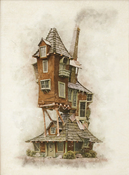 Wizard Inspired H-Hogwarts Poster Owl Magical School Castle Pumpkin House Canvas Painting Nursery Wall Art Kids Room Home Decor