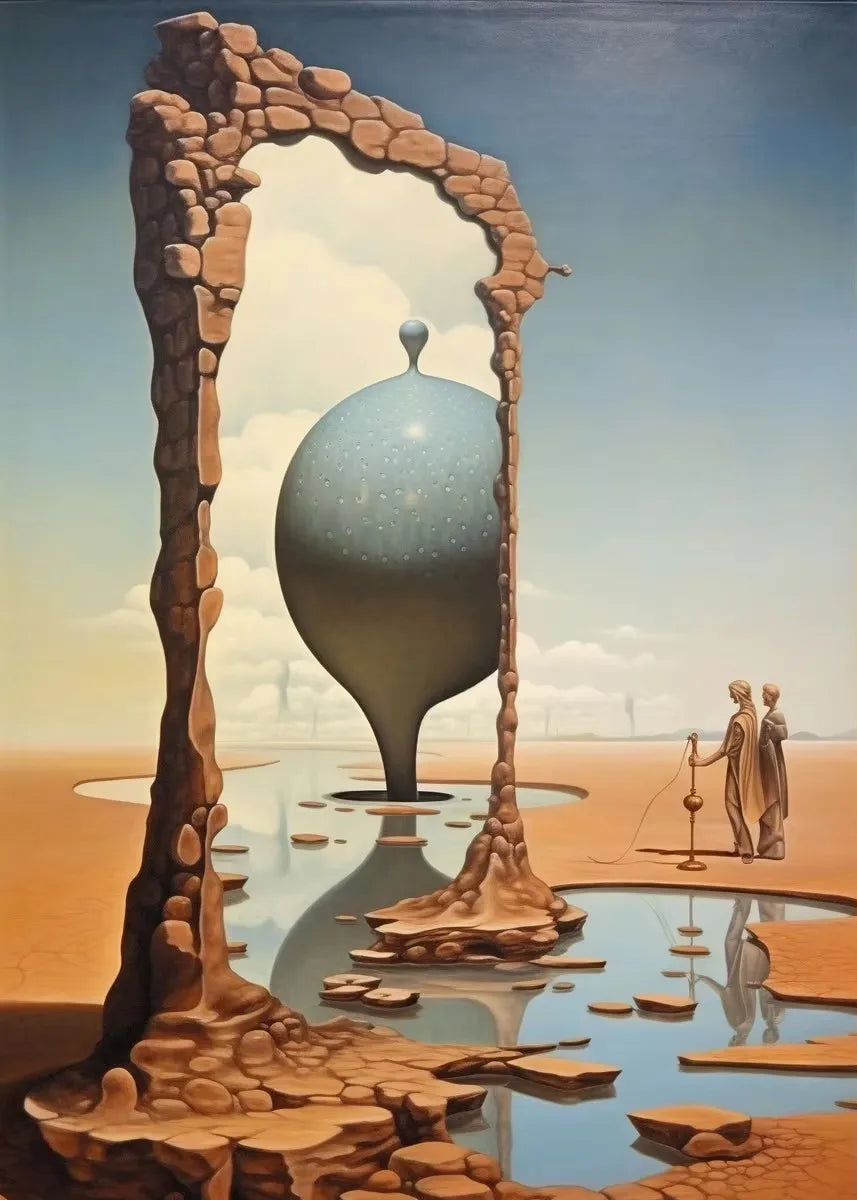 Surrealism Salvador Dali Posters and Prints Wall Art Canvas Painting Abstract Picture for Living Room Home Decoration Cuadros