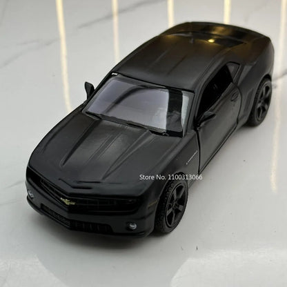 1:36 Scale Chevrolet Camaro Car Toys Model  Alloy Diecasts Sports Car with Pull Back Function Simulation Vehicle for Child Gifts