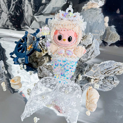 For 17cm Lafufu Clothes Mermaid Baby Clothes Shining Fairy King Multi-Color Multi-Piece Accessories Skirt Birthday Gift