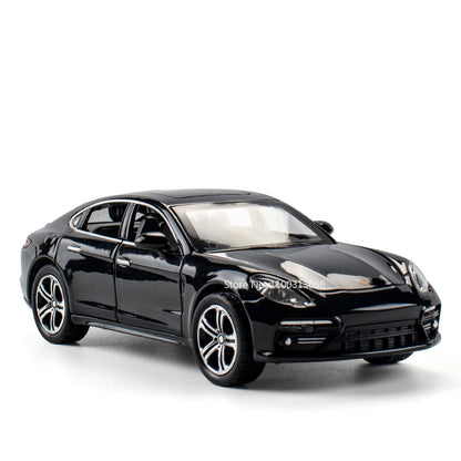 1:32 Panamera 911 Targa 4S Alloy Toys Diecast Models Cars Doors Opened Sports Car Models Light Music Vehicle Boys Birthday Gifts