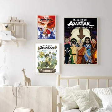 Anime Avatar Poster Wall Art Home Decor Room Decor Digital Painting Living Room Restaurant Kitchen Art