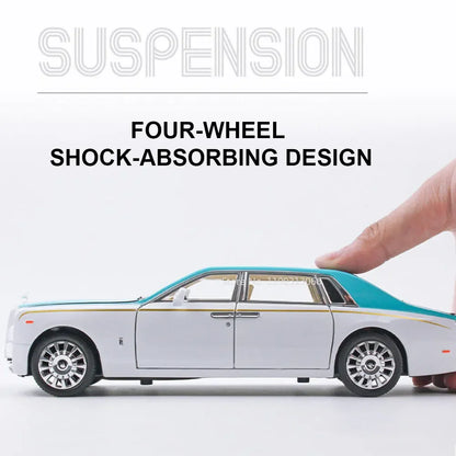 1:24 Rolls Royce Phantom Dawn Miniature Models Cars Alloy Diecasts Toys Vehicles Model Pull Back Car Toys Boys Festival Gifts
