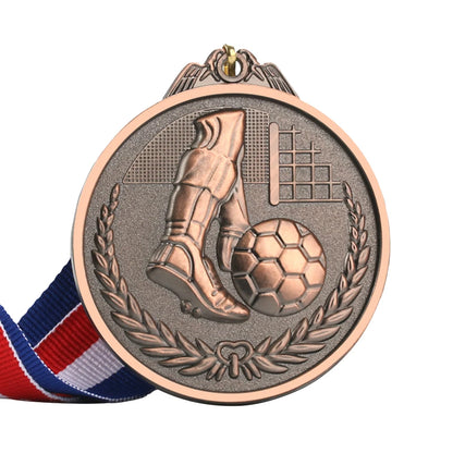 Sports Competition Awards Medals Wear-resistant Football Competition Medals Collection Gold Silver Bronze Souvenir Gift