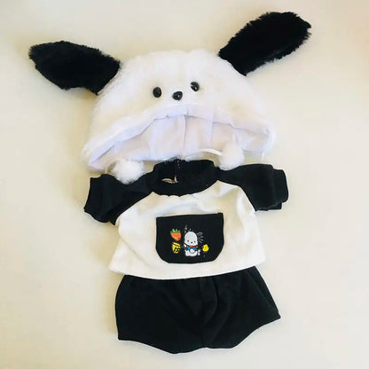 30cm Doll Lina Doll Clothes Plush Toy Set Teddy Bear Kawaii Anime Accessories Dress Up Cute Cartoon Friends Holiday Gift