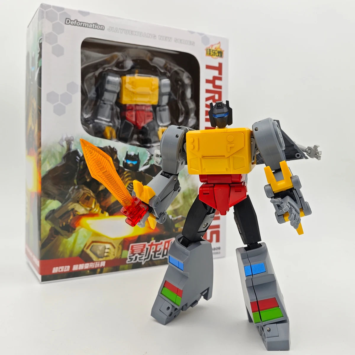 IN STOCK Transformation GYHTOYS Vanguard 8809 Grimlock KO Ver. 13cm Mini Action Figure Robot Toysjavascript: