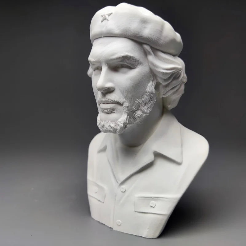 Che Guevara Model Plaster Figure Sculpture Art Decoration Ornaments Interior Art Living Room Figurines Desktop Decor Statue