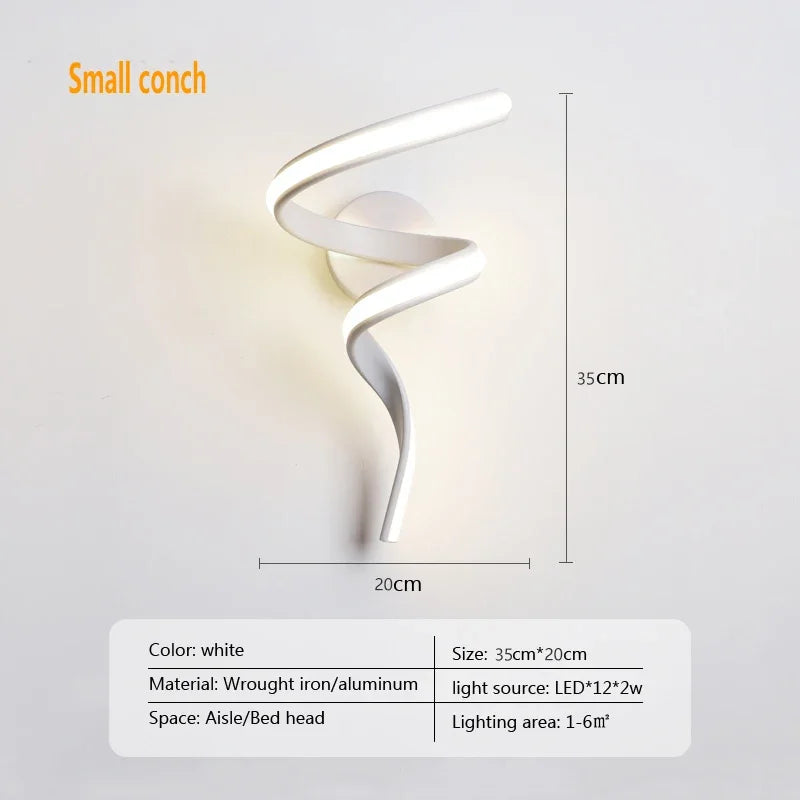 Modern Minimalist LED Wall Lamp Home Indoor Decor wall Sconce For Living Room Bedroom Bedside Lustres Backgroud Light Decoration