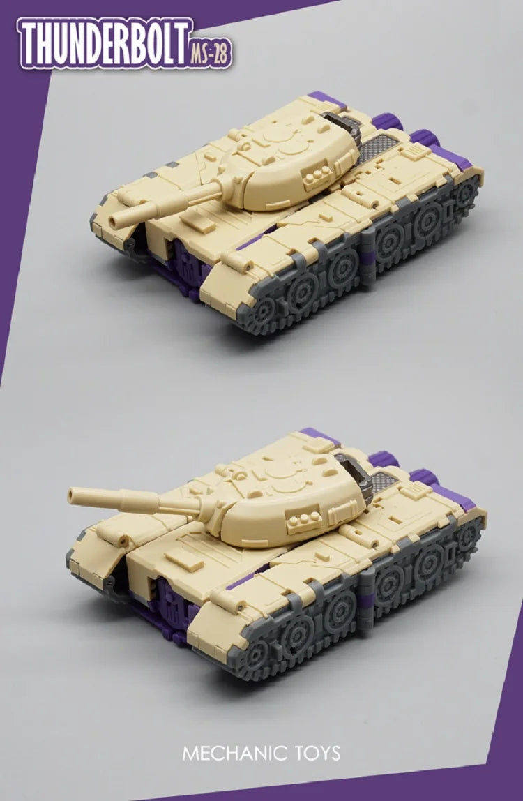 MFT MS28 MS-28 Blitzwing Thunderbolt Transformation Mini Pocket Action Figure Robot Model Collection Deformed Toys Gift