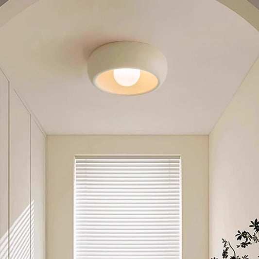 Entrance Ceiling Light Creamy Style Balcony Hallway Light Hallway Laundry Room Light Wardrobe Creative  Lighting Fixtures