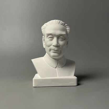 Zhou Enlai Model Plaster Figure Sculpture Art Decoration Ornament Interior Art Living Room Figurines Desktop Decor Statue Modern