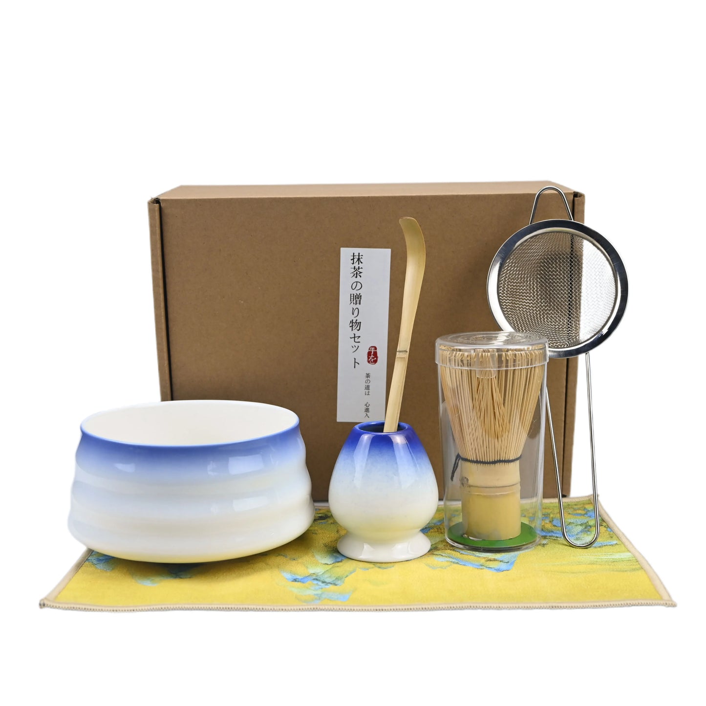 6pcs/set Japanese Style Matcha Tea Set With Tool Rack, Including Bowl, Whisk, Spoon, Great Gift For Ceremony, Traditional Japane