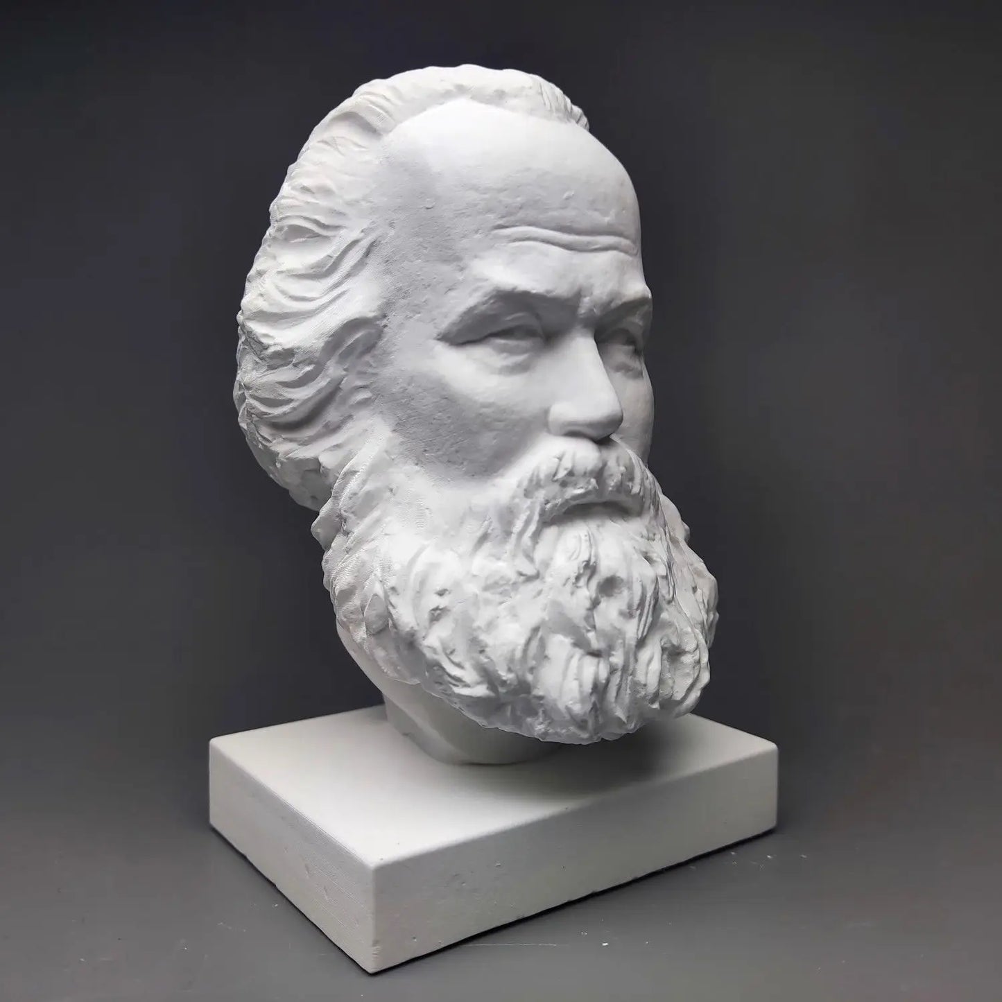 Marx Figure Ornament Plaster Statue Art Teaching Aids Decoration Figurine Desktop Decor Modern Fine Art Statue Desk Ornaments