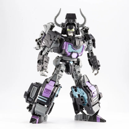 Jinbao Transformation Dark Predaking Feral Rex 5 in 1 Oversize MMC black Action Figure Toy Oversize