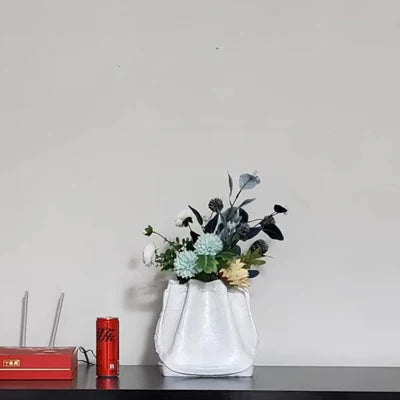 Brand Handbag Bag Vase Resin Luxury Women Bag Vase Nordic Flower Pot Ornaments Office Living Room Home Decor statue