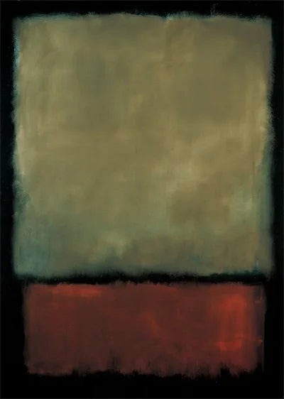 Mark Rothko Blue Orange Canvas Art Reproduction Painting Wall Decor Minimalism Picture Poster Prints Living Room Home Decoration