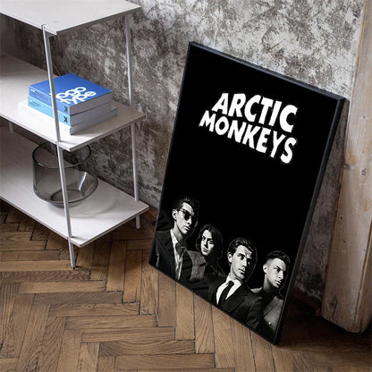 Classic Band Arctic Monkeys Music 80s Retro Pictures for Fans Room Living Art Home Wall Decor Canvas Painting Print Posters Gift