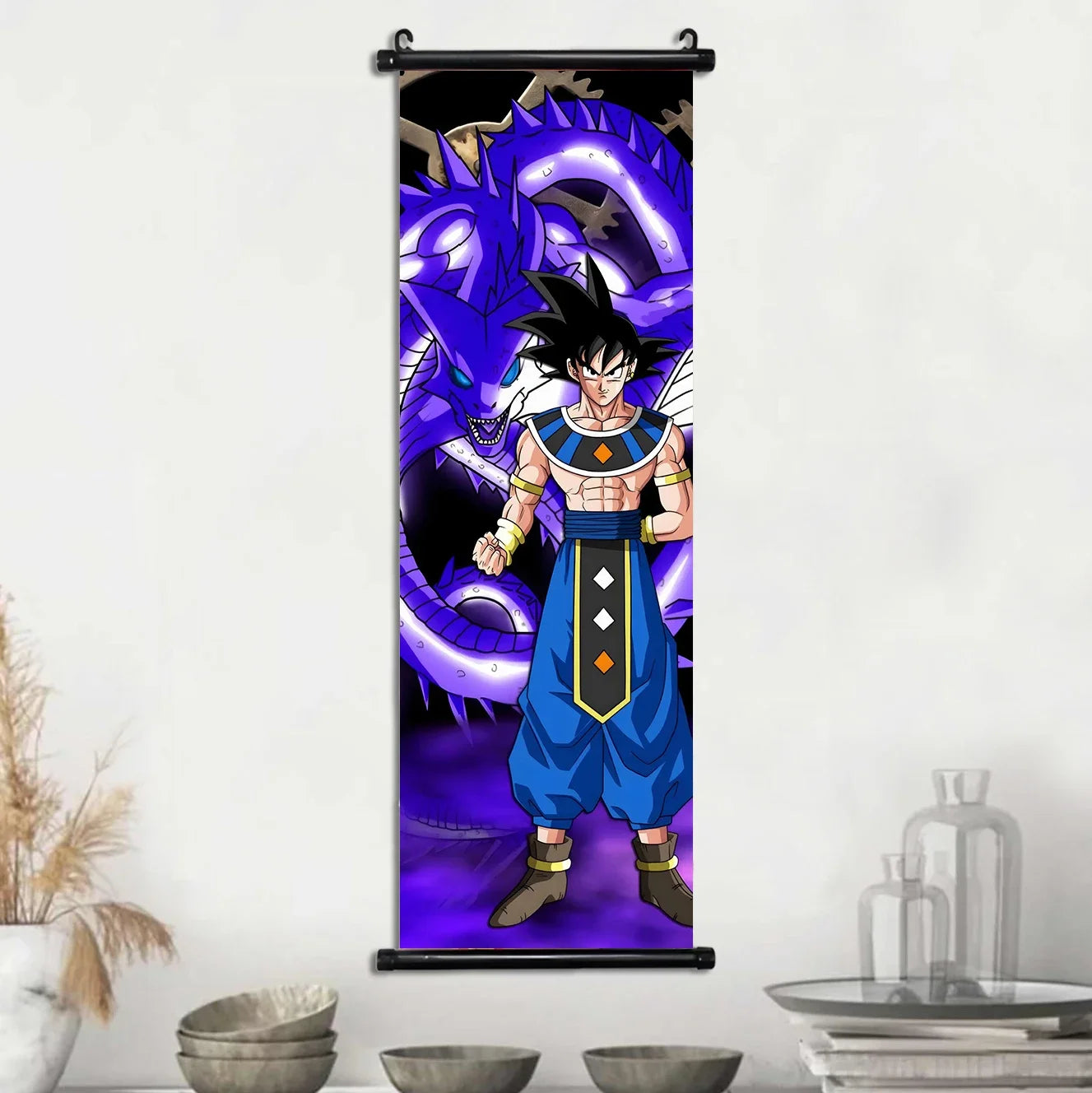 Dragon Ball Goku Poster Painting Birthday Gifts Wall Art Living Room Decoration Paintings Modular Bejita Hanging Scrolls Decor