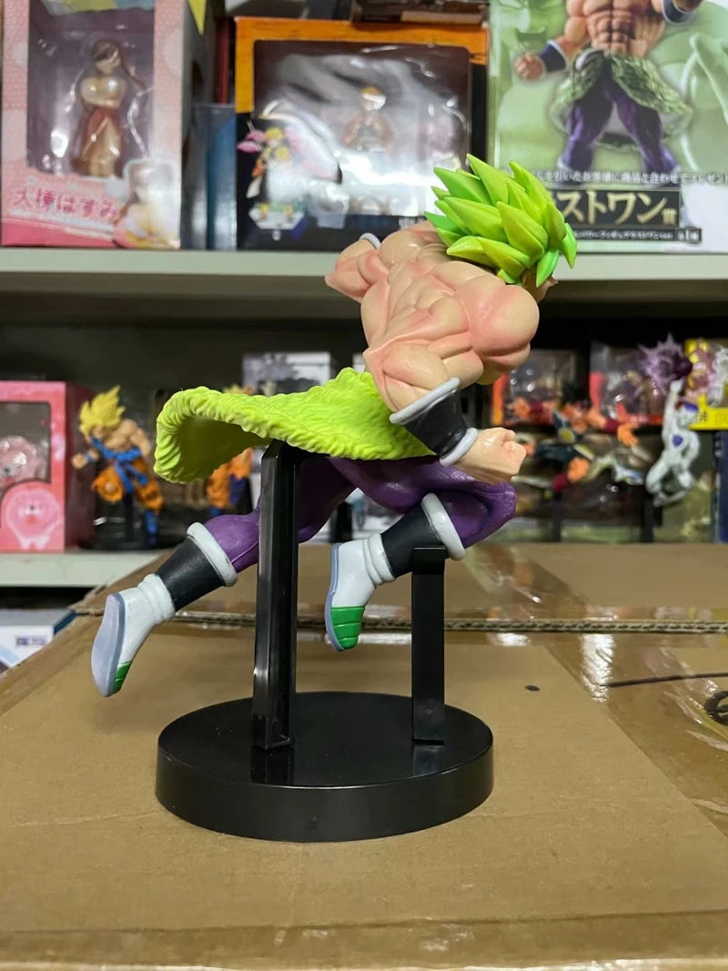 Dragon Ball Z Broly Figure Movable Super Saiyan 3 Son Goku Anime Action Figure Collection Doll Figurine 21cm Model Toys Model