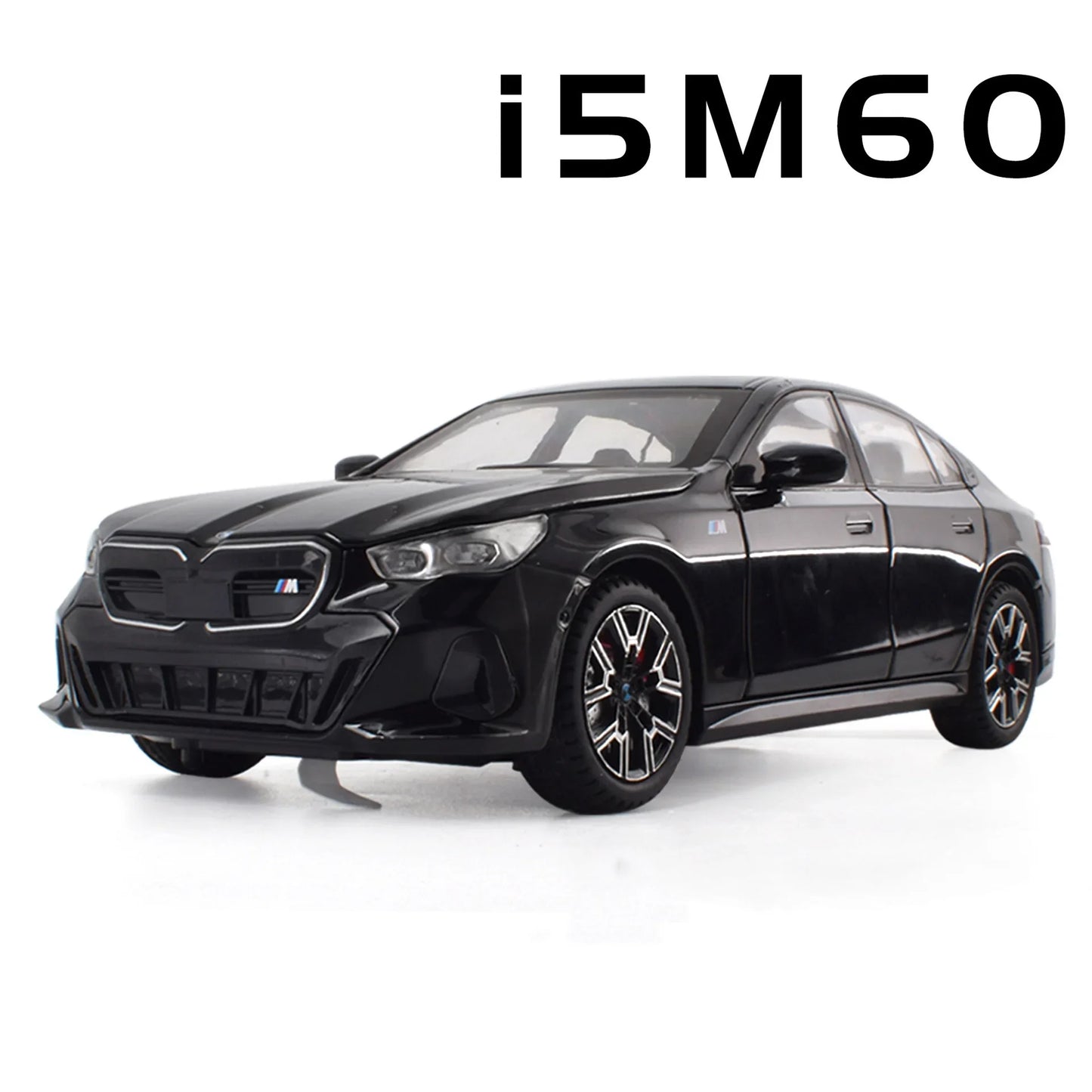 1:24 Scale i5M60 XM Toys Models Cars Alloy Diecast Rubber Tires Miniature Vehicle with Light Sound Car Kids Children's Day Gifts