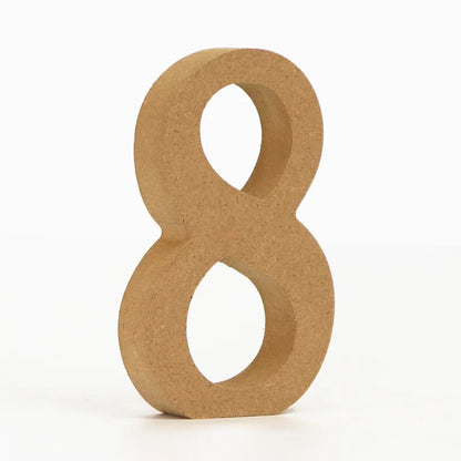 Wooden English Letters And Numbers Ornaments Wooden Crafts Diy Creative Decorative Home Decorations Personalised Name Design