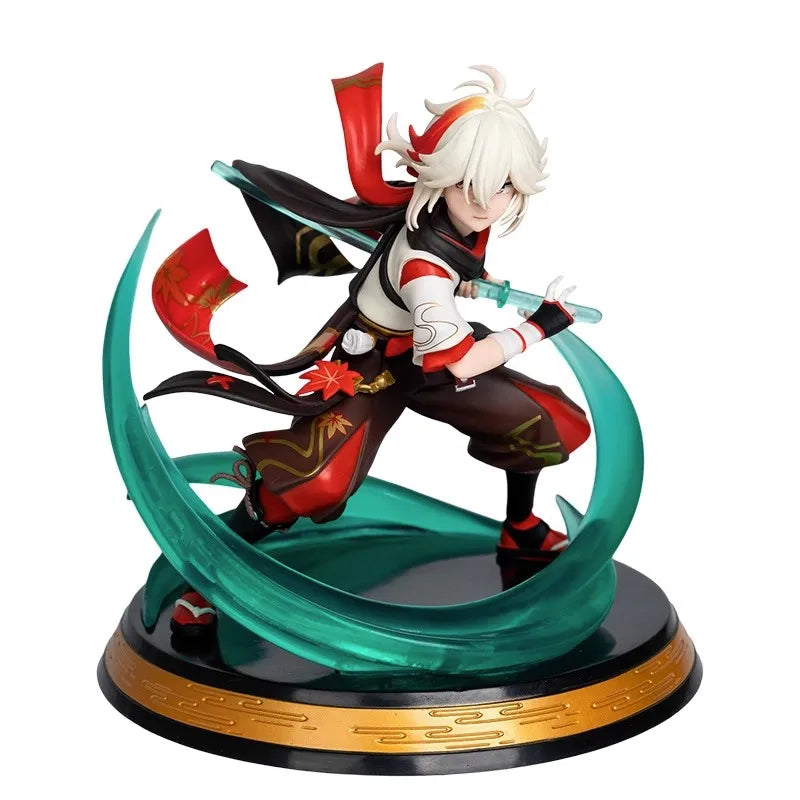 18 cm Genshin Impact Anime Figur Kaedehara Kazuha Actionfigur Inazuma Charakter Raumdekoration Halloween Weihnachtsgeschenk