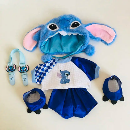 30cm Doll Lina Doll Clothes Plush Toy Set Teddy Bear Kawaii Anime Accessories Dress Up Cute Cartoon Friends Holiday Gift