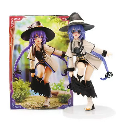 25cm Magician Roxy Migurdia Action Figure Mushoku Tensei：Jobless Reincarnation Anime Figure PVC Adult Collection Model Doll Toys