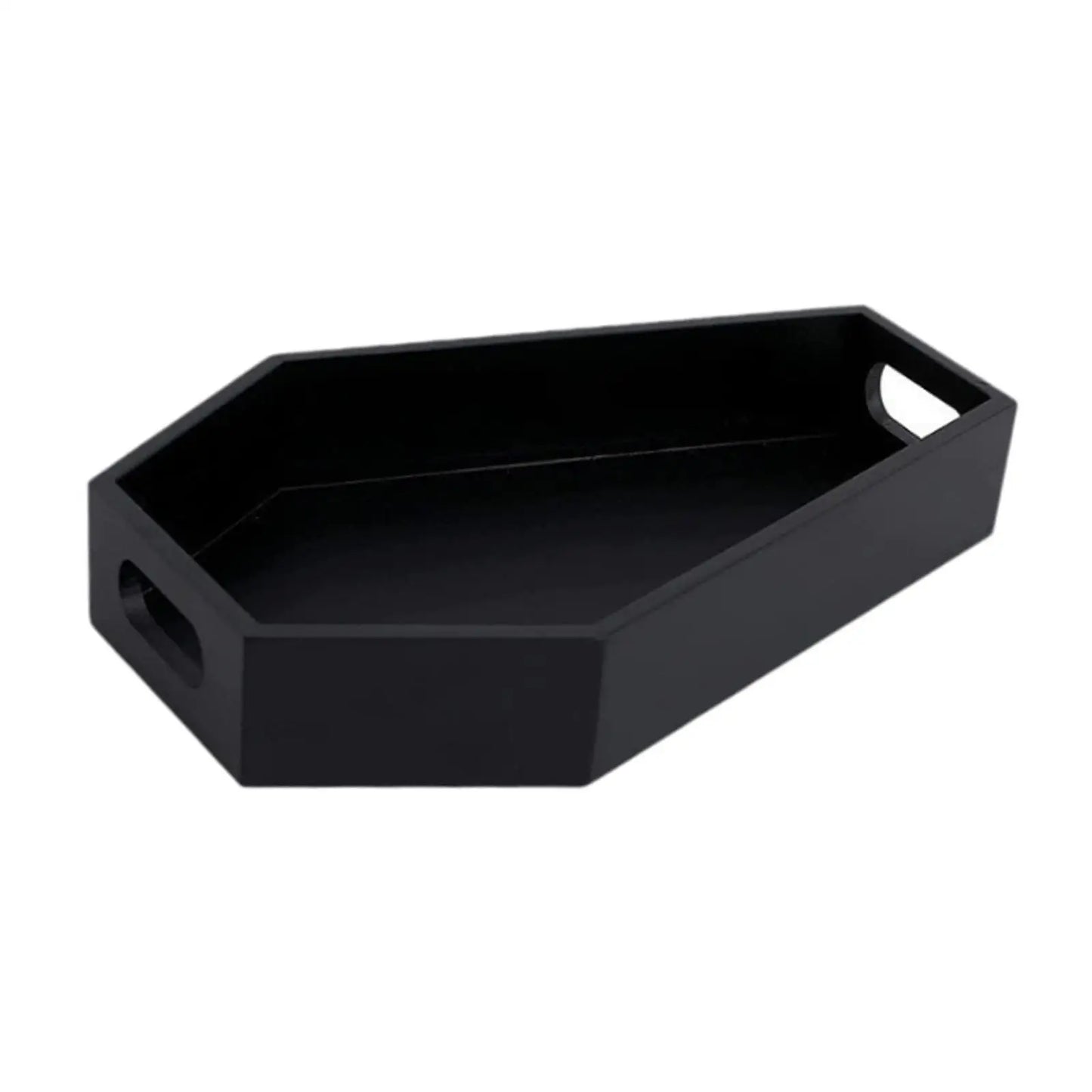Gothic Casket Tray Serving Tray Wear Resistant Easy to Use Storage Tool Home Decor Decorations for Home Entryway Bedroom