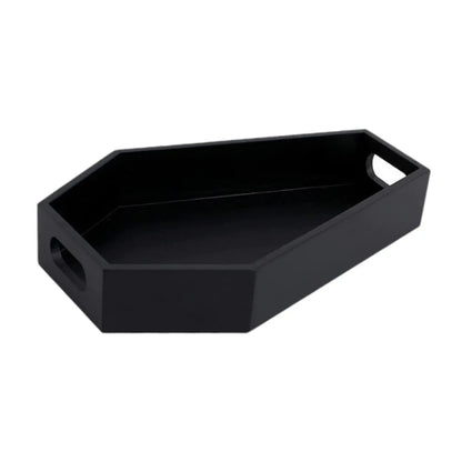 Gothic Casket Tray Serving Tray Wear Resistant Easy to Use Storage Tool Home Decor Decorations for Home Entryway Bedroom