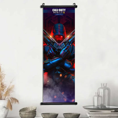 HD Hanging Scroll Call Of Duty Painting Modern Wall Artwork Simon Riley Picture Print Canvas Game Poster Home Decor Living Room