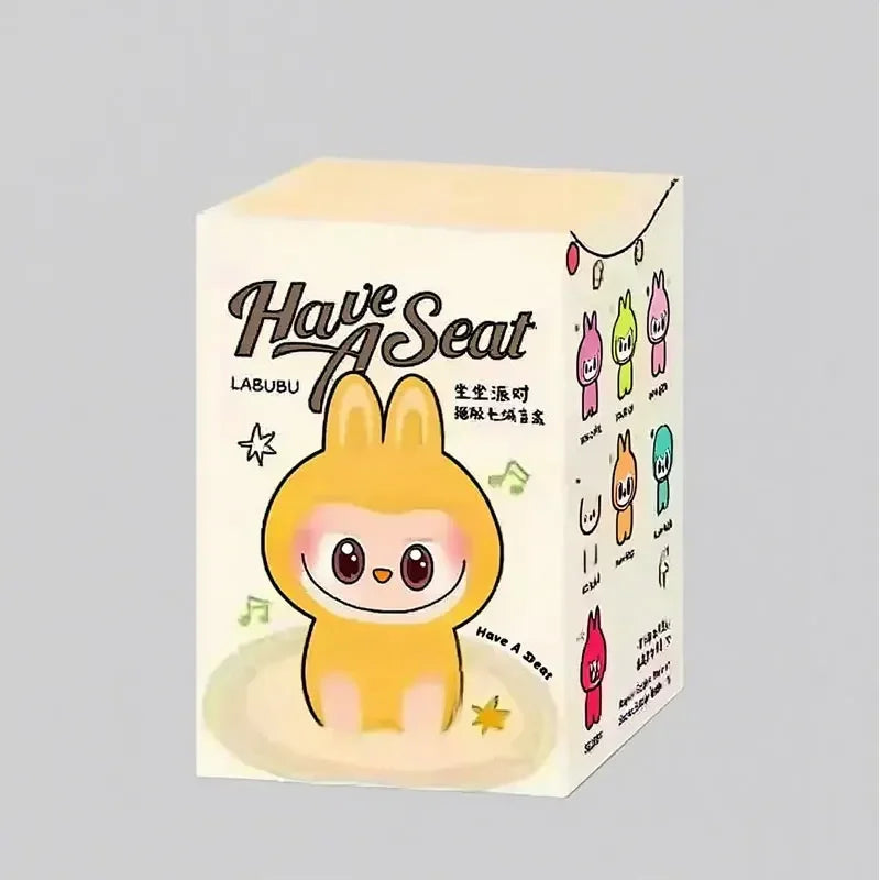 New For labub The Monsters Blind Box Exciting Macarons V3 Big Energy Vinyl Toy Have A Seat Cute Figure Collection Birthday Gifts