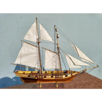 Kits de construction de maquettes de voiliers anciens assemblés en bois, jouets de bricolage pour enfants, décoration de Diorama de bureau