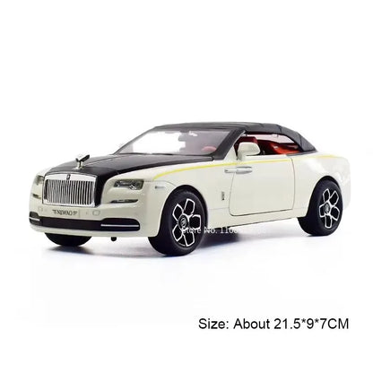 1:24 Rolls Royce Phantom Dawn Miniature Models Cars Alloy Diecasts Toys Vehicles Model Pull Back Car Toys Boys Festival Gifts