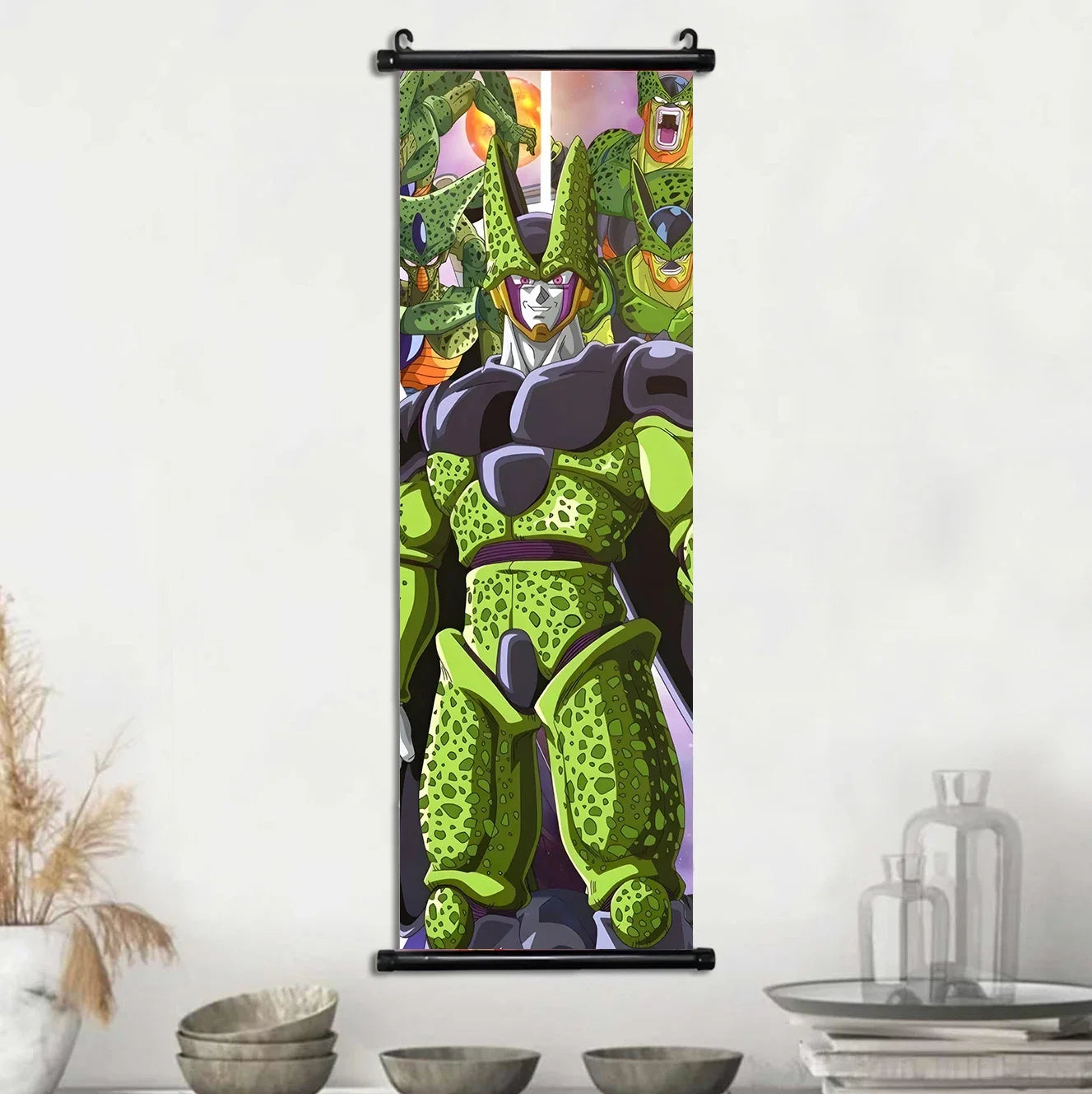 Dragon Ball Goku Poster Painting Birthday Gifts Wall Art Living Room Decoration Paintings Modular Bejita Hanging Scrolls Decor