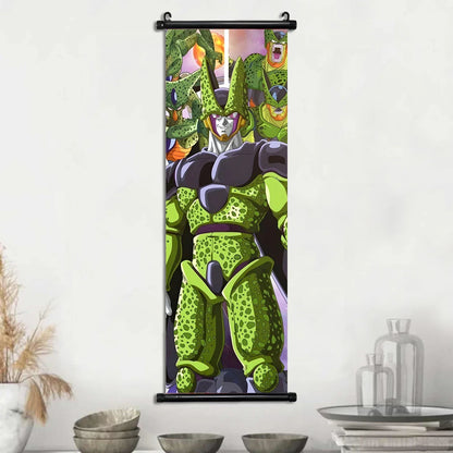 Dragon Ball Goku Poster Painting Birthday Gifts Wall Art Living Room Decoration Paintings Modular Bejita Hanging Scrolls Decor