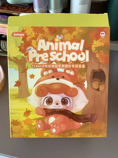 Blind Box Genuine Q Kids Animal Kindergarten Series Vinyl Doll Mystery Boxes Desktop Ornaments Worth Collecting Children'S Gifts