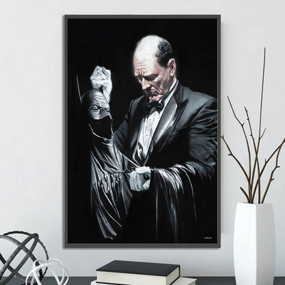 DC Heroes Ross Edition Superman Self-adhesive Poster Movie Wallpaper Figures Home Decoration Painting Wall Art Bedroom Cartoons