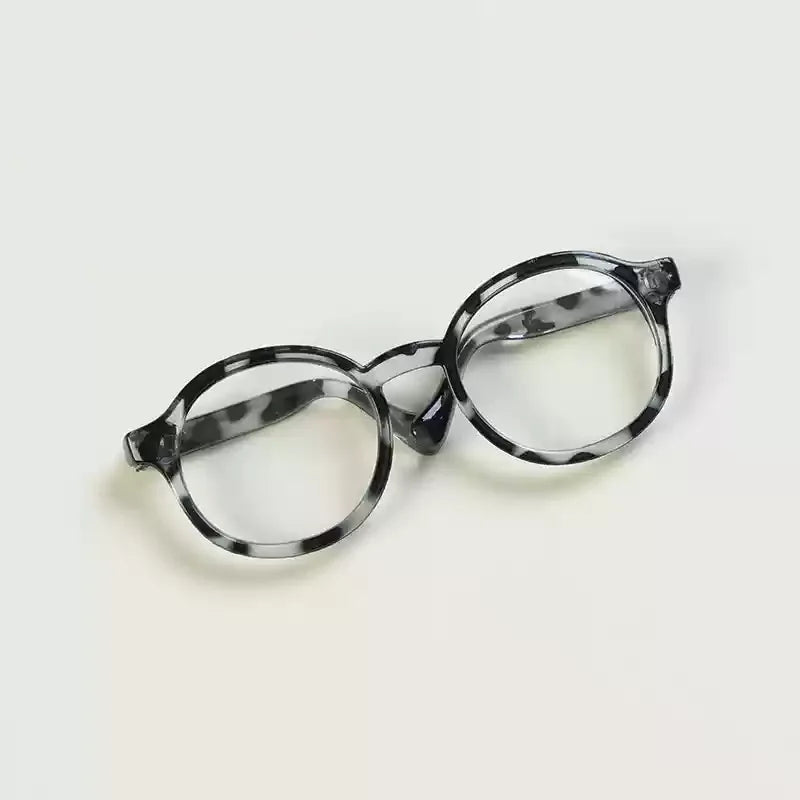 New Hot 17cm Lafufu Glasses 6.5cm Transparent Plastic Glasses For 15/17cm  For Lafufu0 Doll Sunglasses In Stock