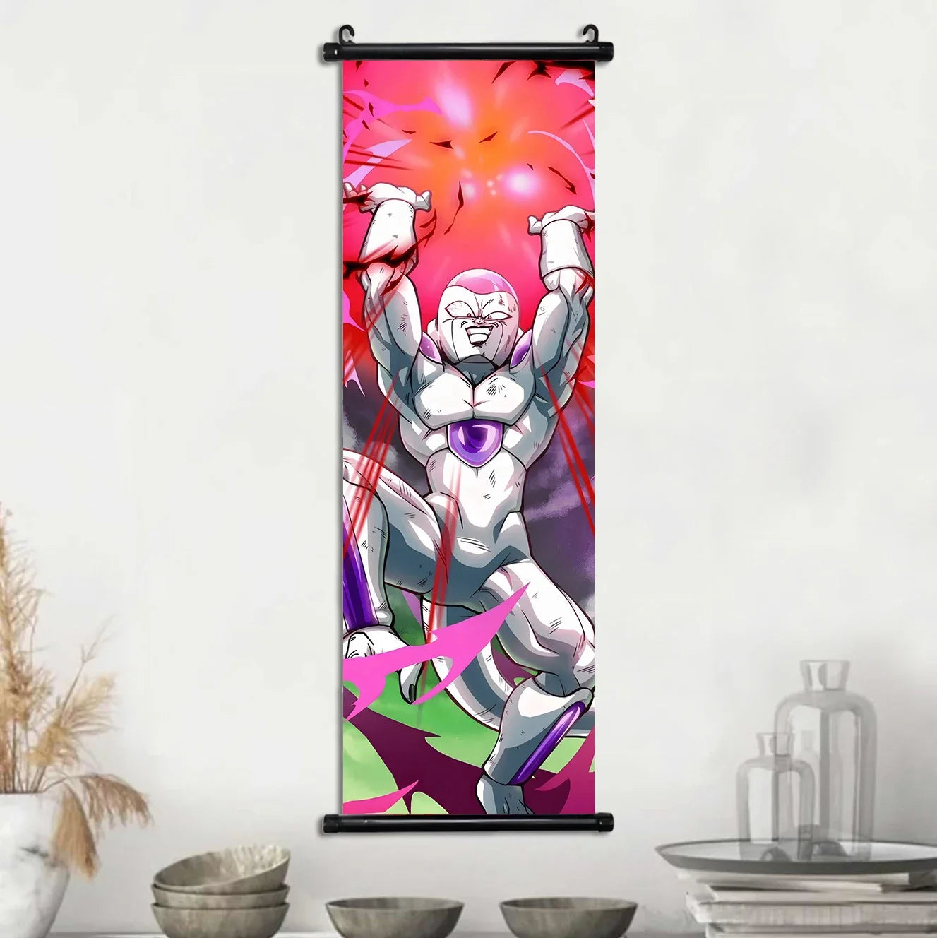 Dragon Ball Goku Poster Painting Birthday Gifts Wall Art Living Room Decoration Paintings Modular Bejita Hanging Scrolls Decor