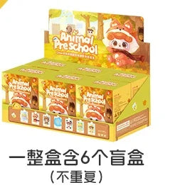 Blind Box Genuine Q Kids Animal Kindergarten Series Vinyl Doll Mystery Boxes Desktop Ornaments Worth Collecting Children'S Gifts